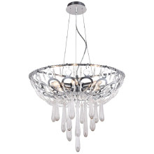 Дизайнерская люстра Crystal Lux DOROTEA SP5 D450 CHROME