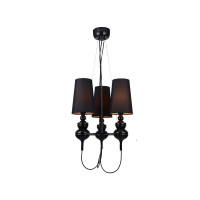 Подвесной светильник Azzardo AZ2163 BAROCO 3 PENDANT BLACK 