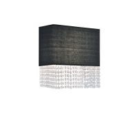 Бра Azzardo AZ1587 GLAMOUR WALL BLACK