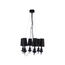 Люстра Azzardo AZ1379 BAROCO 6 PENDANT BLACK