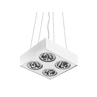 Подвесной светильник Azzardo AZ1800 PAULO 4 PENDANT 12V WHITE WHITE