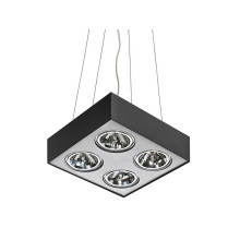 Підвісний світильник Azzardo AZ1916 PAULO 4 PENDANT 230V BLACK ALUMINIUM