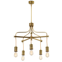 Люстра паук английский лофт Elstead Lighting DOUILLE5 AB DOUILLE