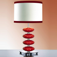 Настільна лампа Elstead Lui/Onyx Red Lui'S Collection