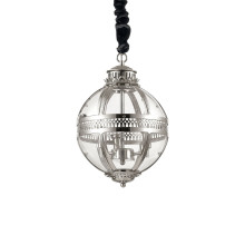 Подвесной светильник Ideal Lux World SP3 Cromo (156323)