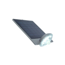 Настінний вуличний світильник на сонячній батареї LUTEC Drop 6901301337 (P9013 si) (50486)