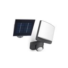 Настінний вуличний світильник на сонячній батареї LUTEC Sunshine 6925601345 (6256-PIR-SL) (50584)