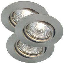 Точковий світильник для ванної і кухні Nordlux TRITON 3-KIT 54540132 (набор 3 шт)