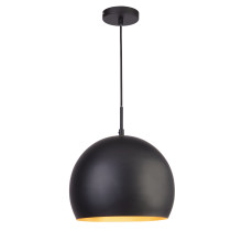 Подвесной светильник Searchlight 3038BK Industrial Pendants