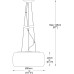 Подвесной светильник Zumaline Crystal P0076-06X-F4FZ