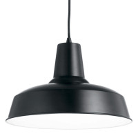 Подвесной светильник Ideal Lux Moby SP1 Nero (093659)
