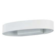 Настенный светодиодный светильник Ideal Lux Zed AP1 Oval Bianco (115153)