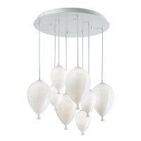 Люстра Ideal Lux CLOWN SP8 BIANCO 100883